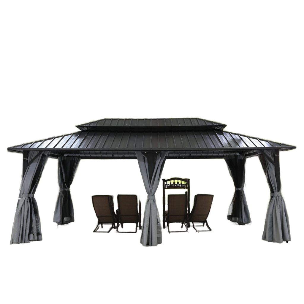 Outdoor Furniture Aluminium - Outdoor Aluminum Frame Canopy & Gazebo