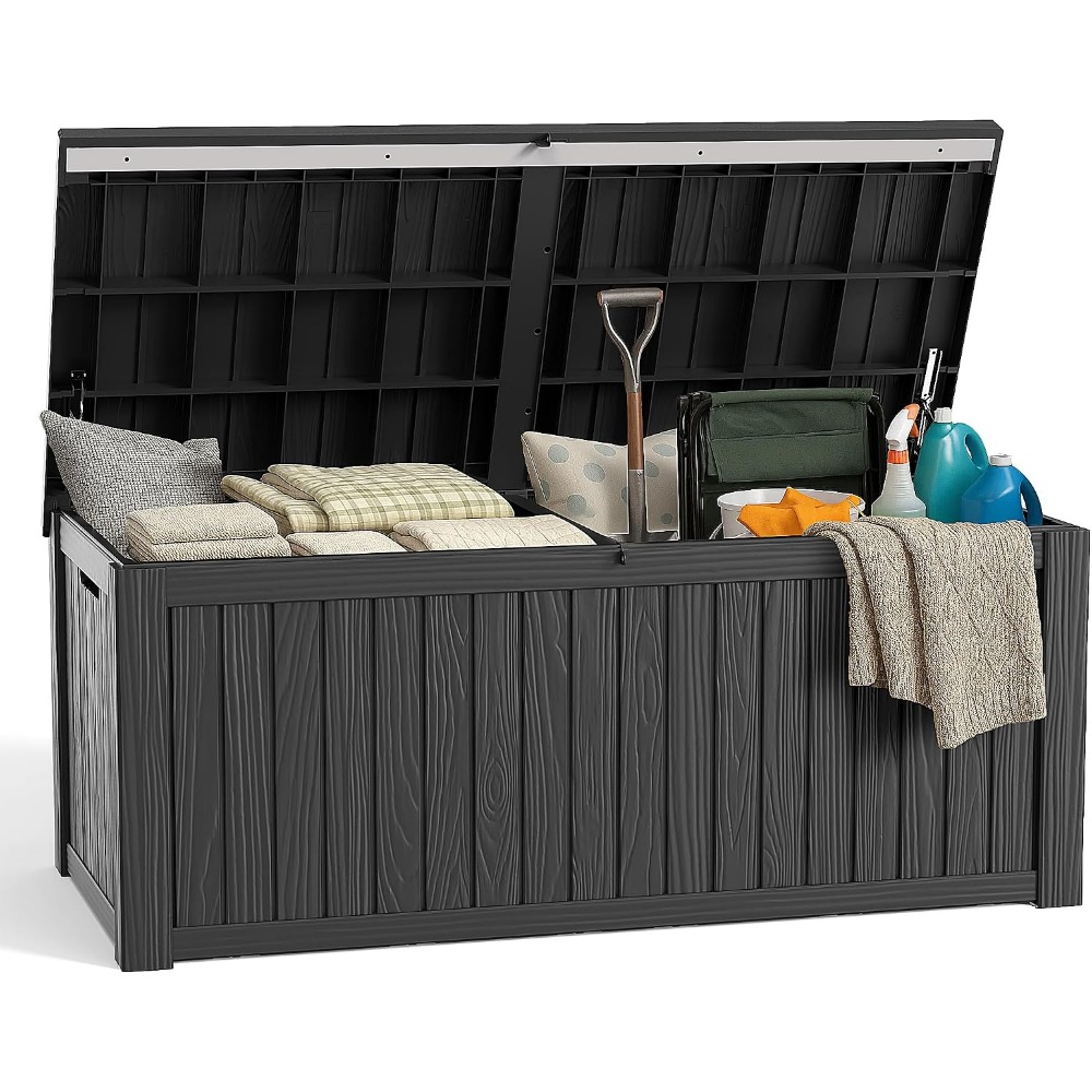 Outdoor Furniture For Pool - Large Outdoor Storage Box for Patio