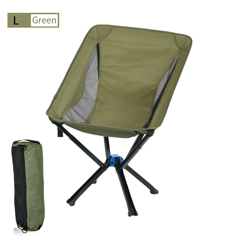 Outdoor Furniture Aluminium - Small Foldable Portable Folding Camping Chair