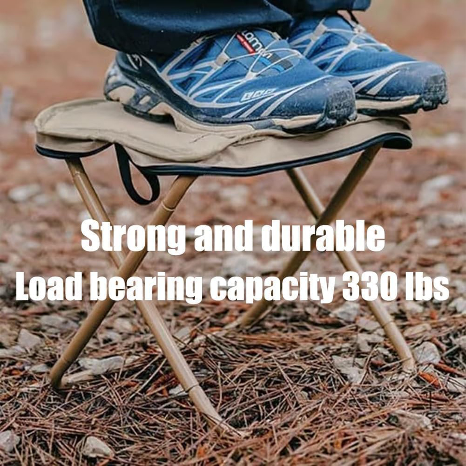 Outdoor Furniture Rocking Chair - Foldable Chair with Crossbody Bag Design