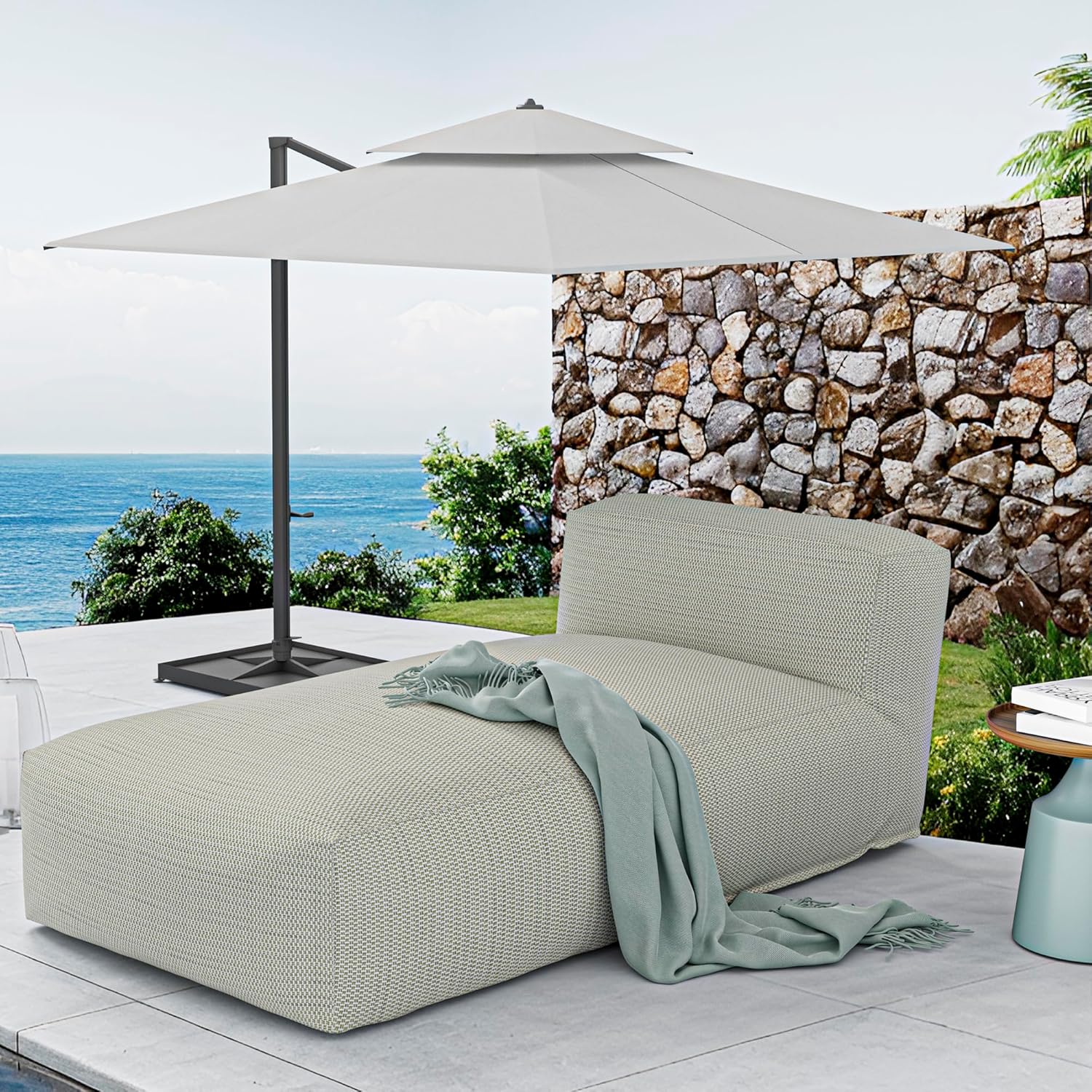 Outdoor Furniture For Pool - Chaise Lounge Chair Outdoor Bed Lounger