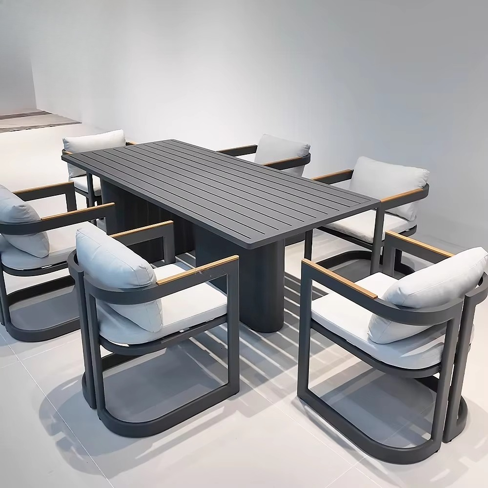 Contemporary 6 Piece Outdoor D - Bistro Table Set 评论和价格