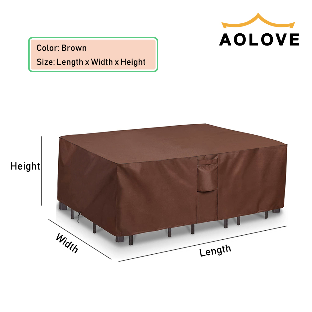 Brown 420D HEAVY DUTY Outdoor  - Outdoor Furniture Designer 评论和价格