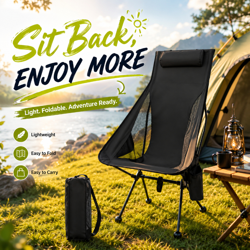 Folding Portable Camping Loung - Outdoor Furniture Aluminium 评论和价格