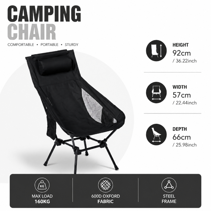 Folding Portable Camping Loung - Outdoor Furniture Aluminium 评论和价格