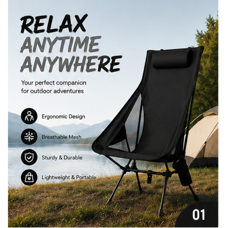 Folding Portable Camping Loung - Outdoor Furniture Aluminium 评论和价格