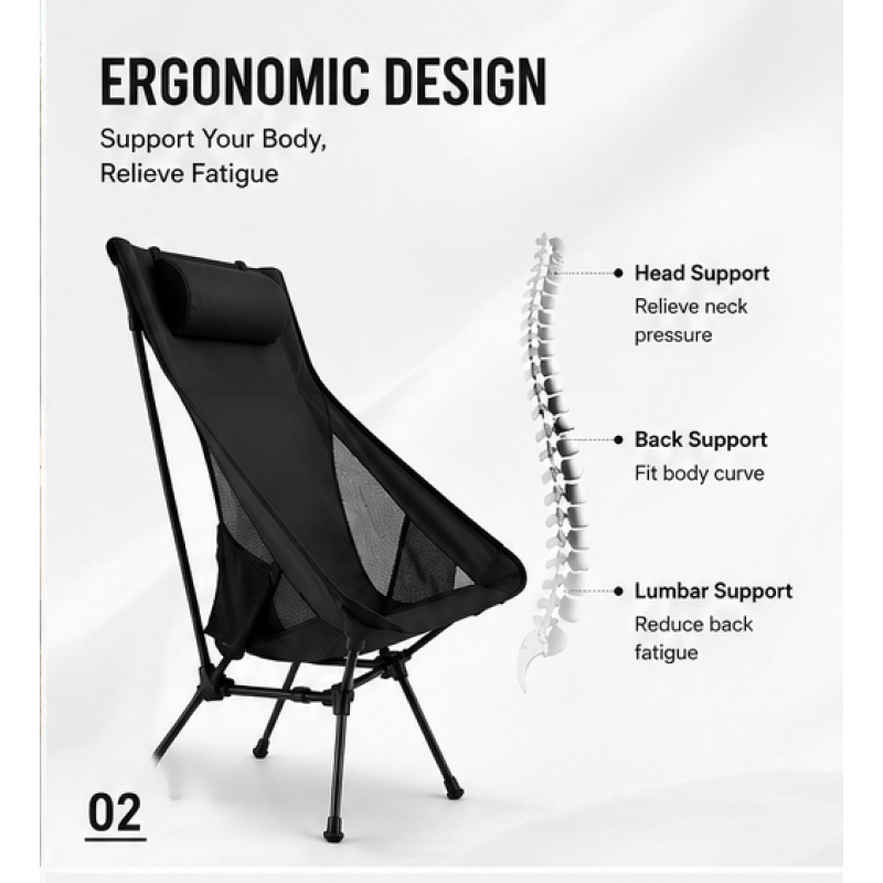 Folding Portable Camping Loung - Outdoor Furniture Aluminium 评论和价格