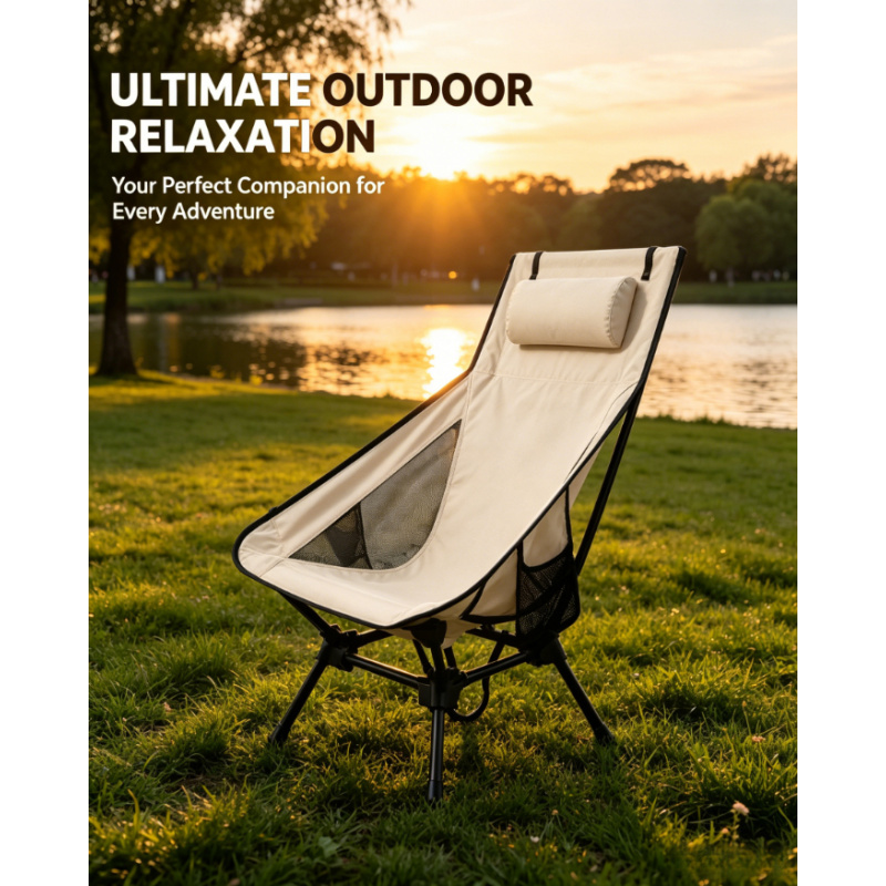 Lightweight Folding Camping Ch - Outdoor Furniture Aluminium 评论和价格