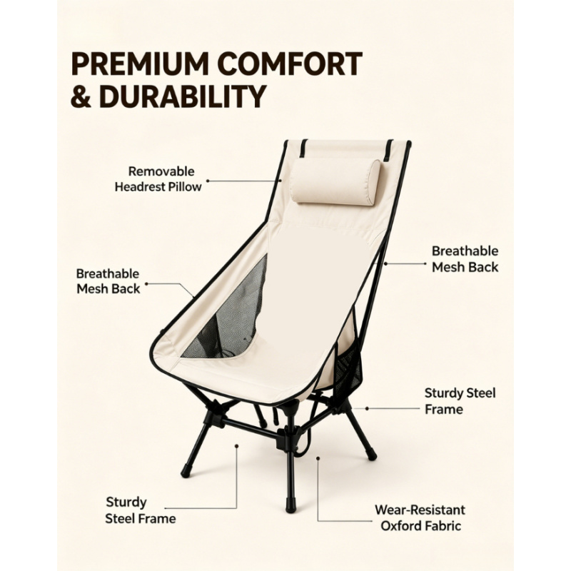 Lightweight Folding Camping Ch - Outdoor Furniture Aluminium 评论和价格