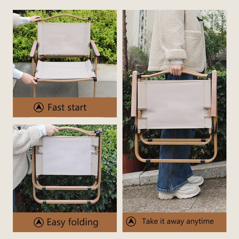2pcs/1pcs Portable Camping Cha - Outdoor Furniture Aluminium 评论和价格