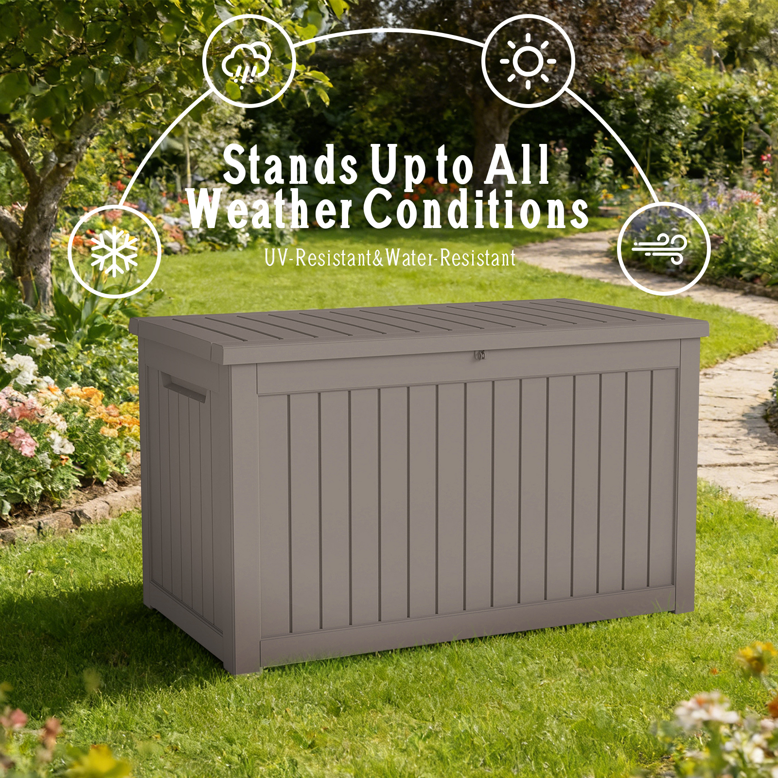230GAL Gallon Waterproof Large - Outdoor Furniture For Pool 评论和价格