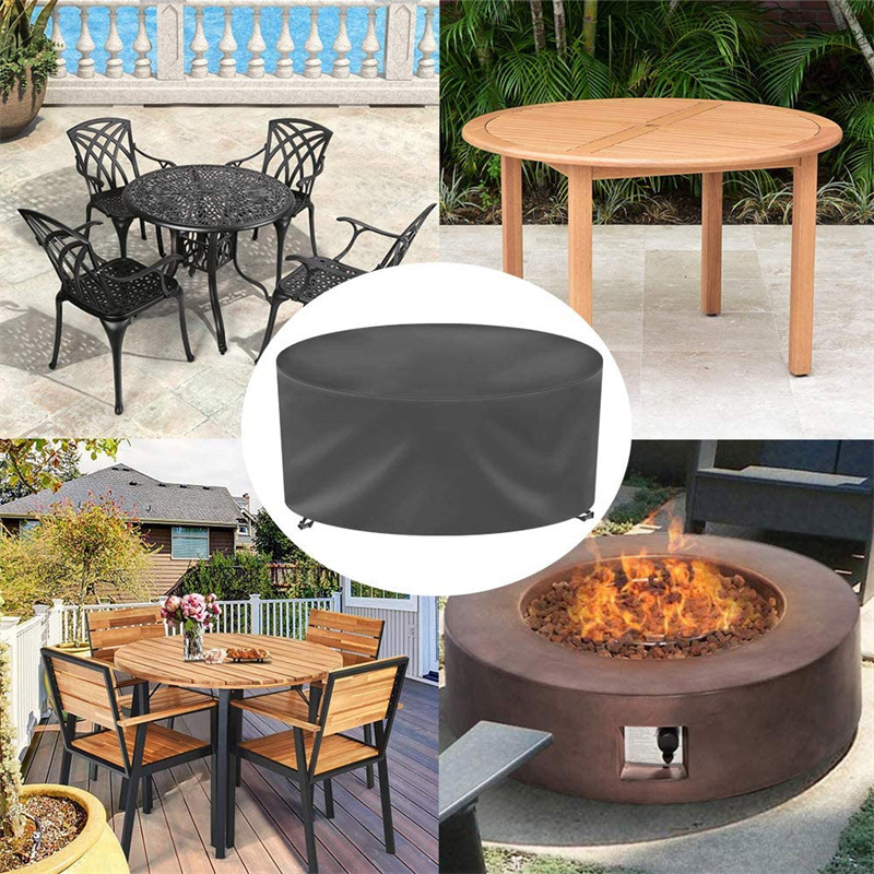 12 Sizes Round Furniture Cover - Outdoor Furniture Table 评论和价格