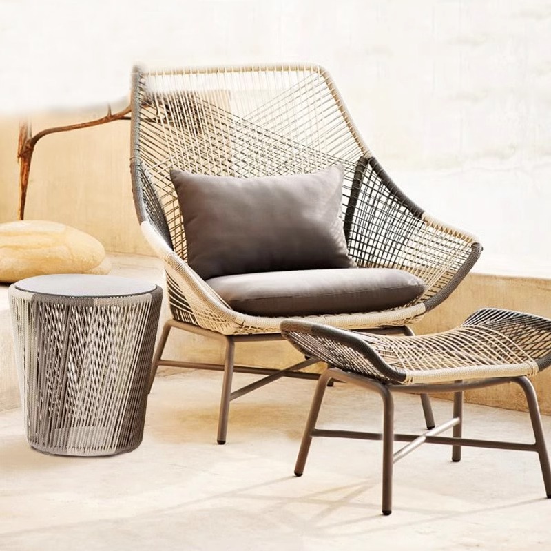 Nordic modern outdoor three-pi - Outdoor Furniture One Piece 评论和价格
