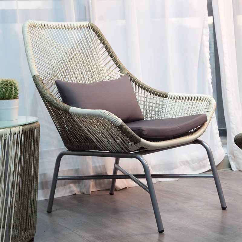 Nordic modern outdoor three-pi - Outdoor Furniture One Piece 评论和价格