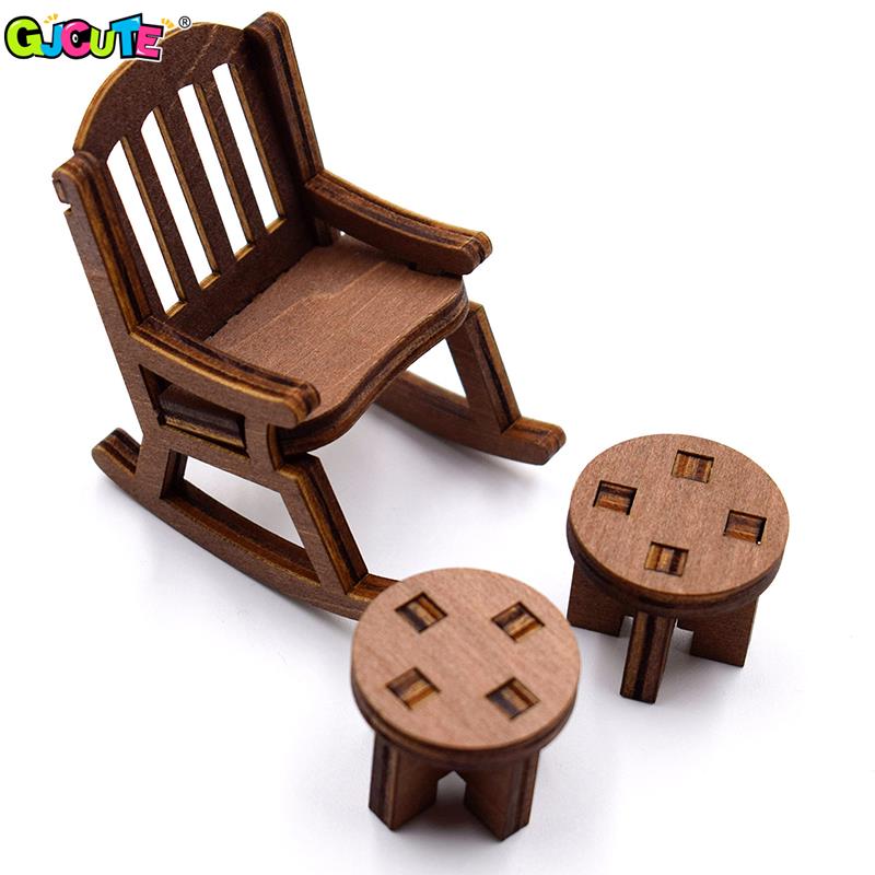 1：12 Dollhouse Mini Park Table - Bistro Table Set 评论和价格