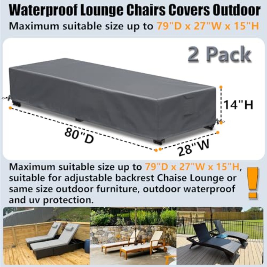 Outdoor Chaise Lounge Covers 6 - Outdoor Furniture Designer 评论和价格