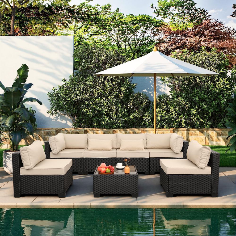 Patio Furniture Set, 5 Pieces  - Outdoor Furniture Rocking Chair 评论和价格