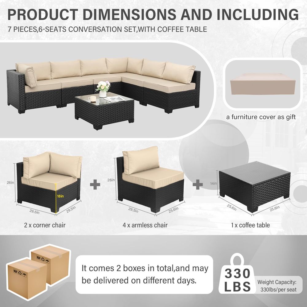 Patio Furniture Set, 5 Pieces  - Outdoor Furniture Rocking Chair 评论和价格