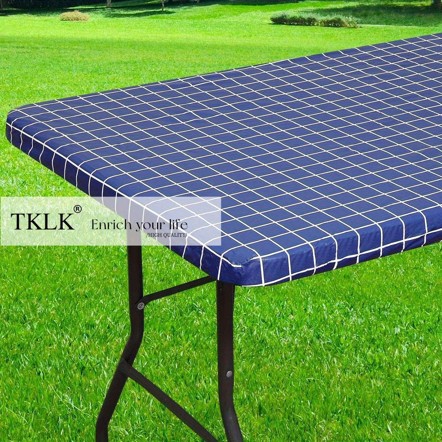 Rectangle Table Cloth, Elastic - Outdoor Furniture Table 评论和价格