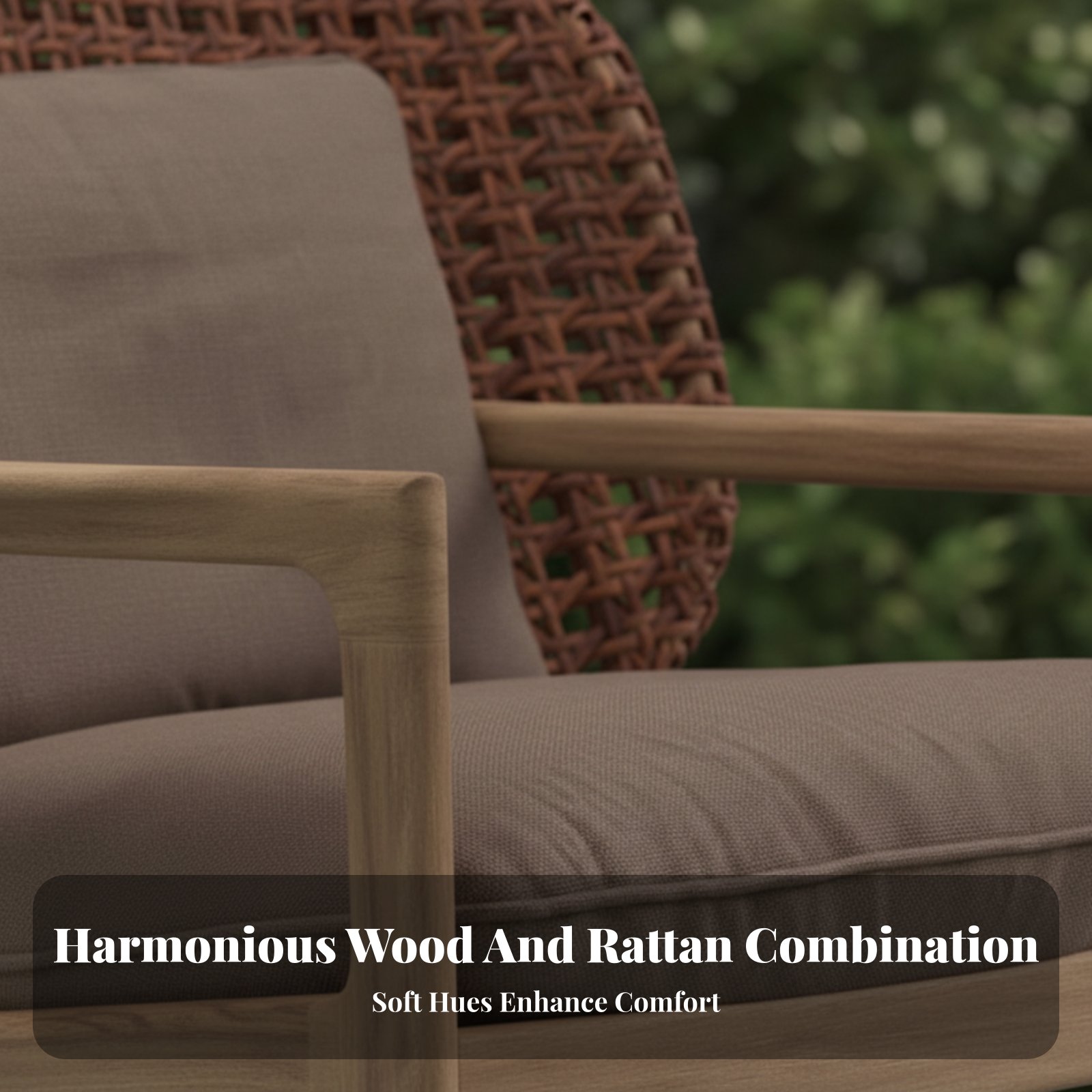 4 Pieces 4-Piece Sofa Seating  - Outdoor Furniture One Piece 评论和价格