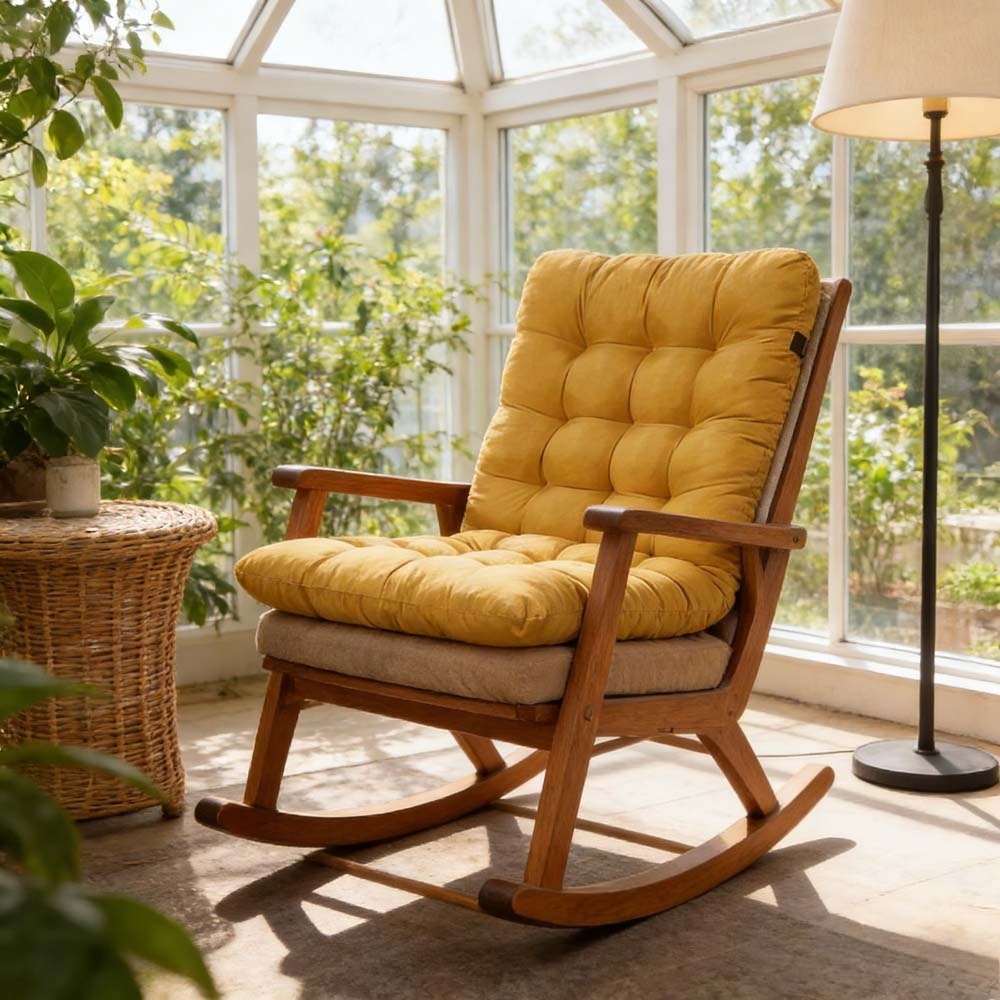 1PC Thick Seat Cushion with St - Outdoor Furniture Upholstery 评论和价格