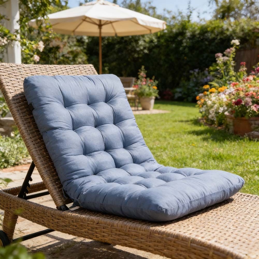 1PC Thick Seat Cushion with St - Outdoor Furniture Upholstery 评论和价格