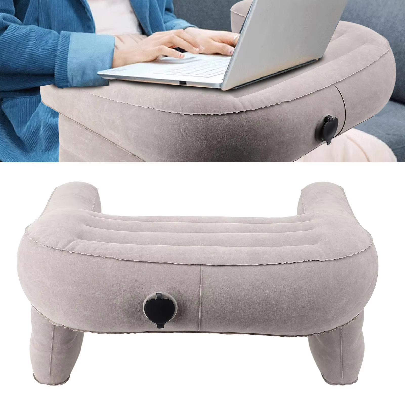 Inflatable Lap Desk Pillow Inf - Outdoor Furniture Designer 评论和价格