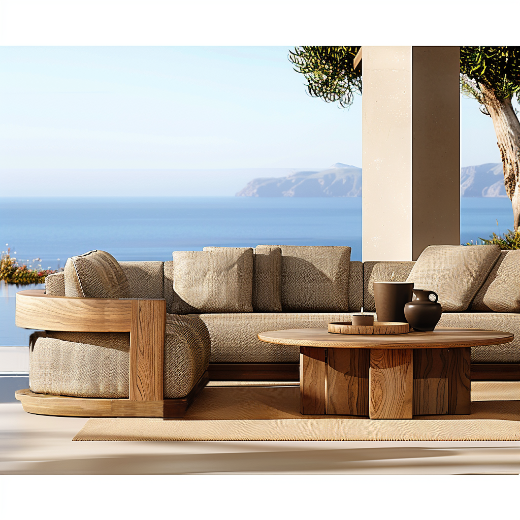 2024 Outdoor Teak Sofa Set Gar - Outdoor Furniture In Bali 评论和价格