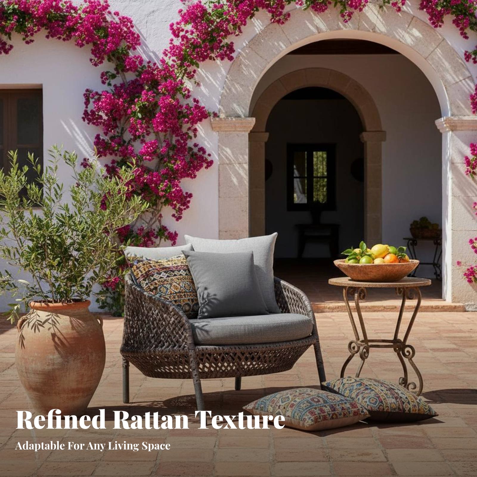 4 Pieces 4-Piece Wickerdesign  - Outdoor Furniture One Piece 评论和价格