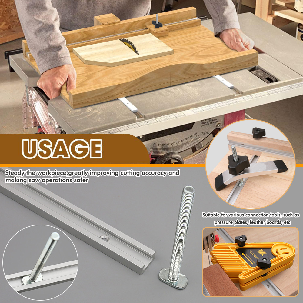 Woodworking 19# T-track Kit an - Outdoor Furniture Aluminium 评论和价格