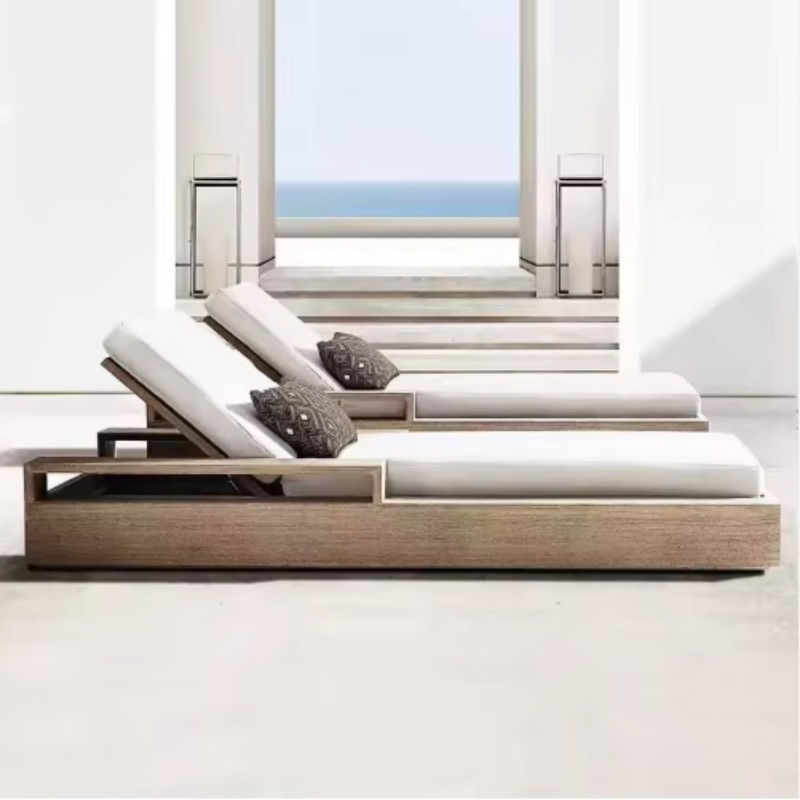 Luxury Teak Outdoor Lounge Cha - Outdoor Furniture For Pool 评论和价格