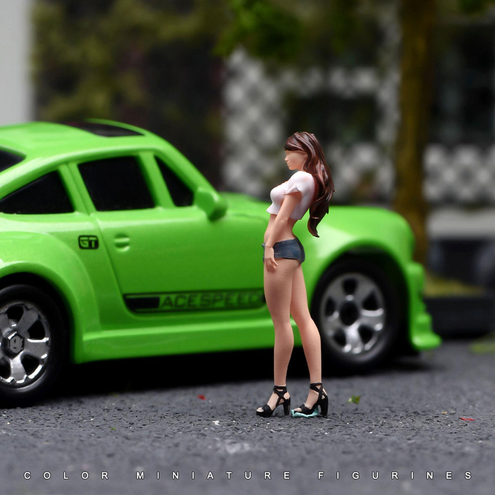 1 64 Scale Female Figure Resin - Outdoor Furniture Designer 评论和价格
