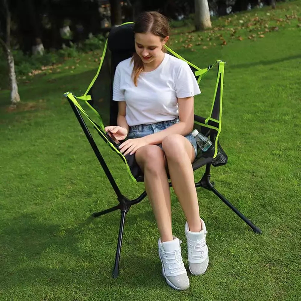Folding Outdoor Camping Rockin - Outdoor Furniture Upholstery 评论和价格