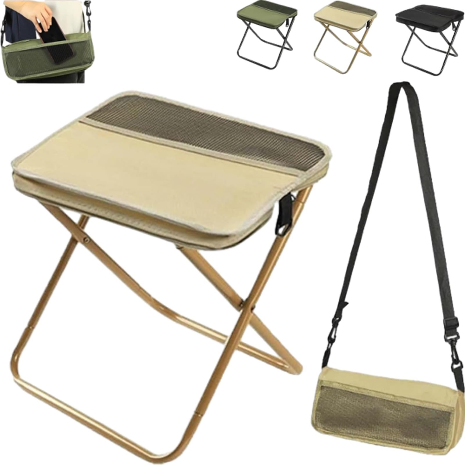 Foldable Chair with Crossbody  - Outdoor Furniture Rocking Chair 评论和价格