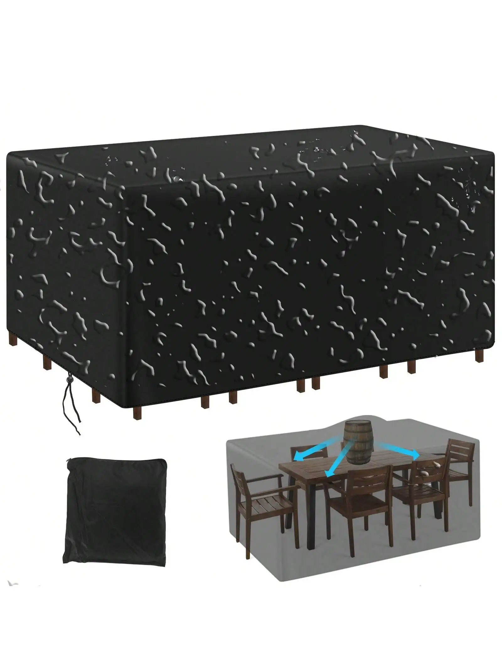 Multi-Size Outdoor Patio Garde - Outdoor Furniture Table 评论和价格