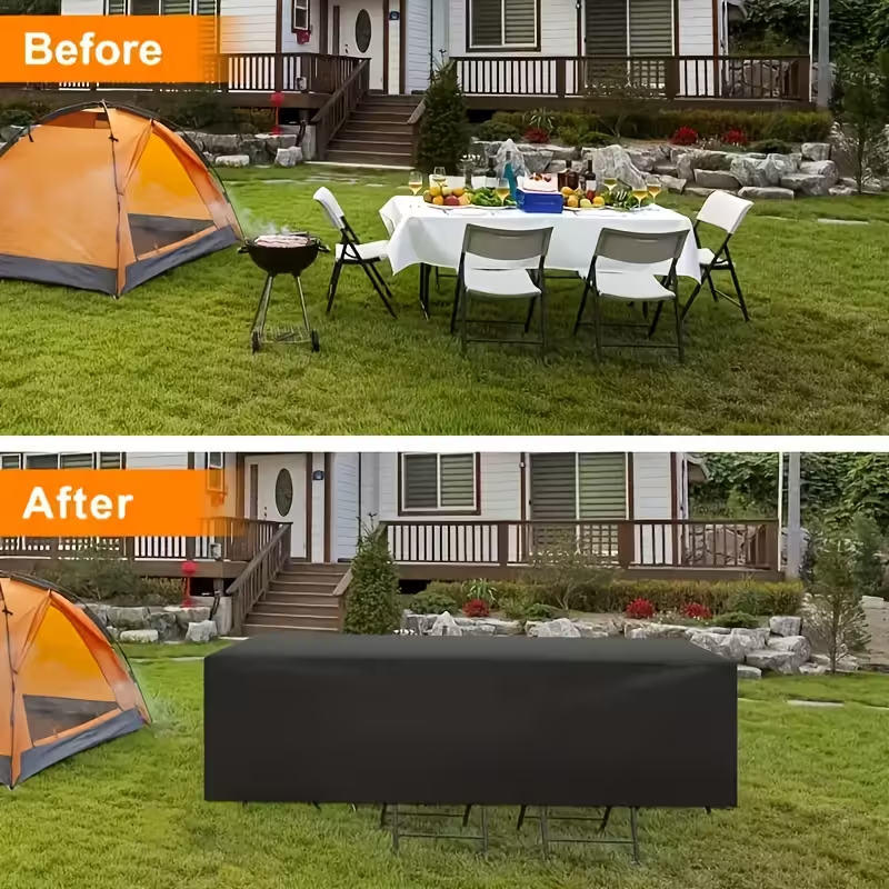 Heavy-Duty 210D Outdoor Garden - Outdoor Furniture Table 评论和价格