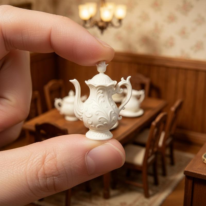 1 Set Simulation Mini Flower R - Bistro Table Set 评论和价格