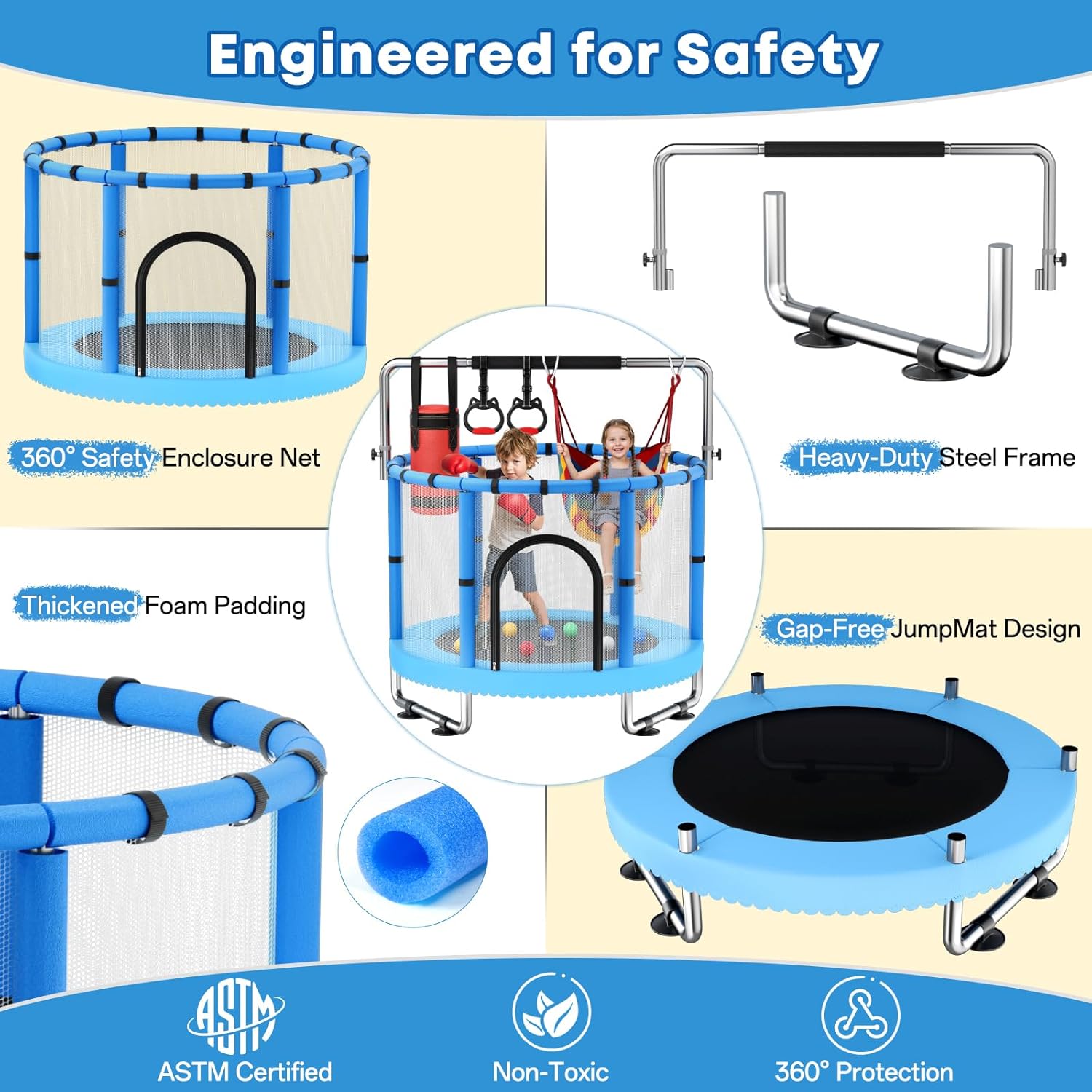 Toddler Trampoline,Trampoline  - Outdoor Furniture Designer 评论和价格