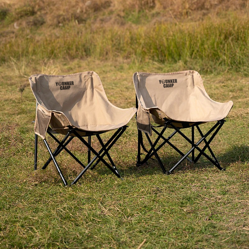 Portable Folding Camping Moon  - Outdoor Furniture Rocking Chair 评论和价格