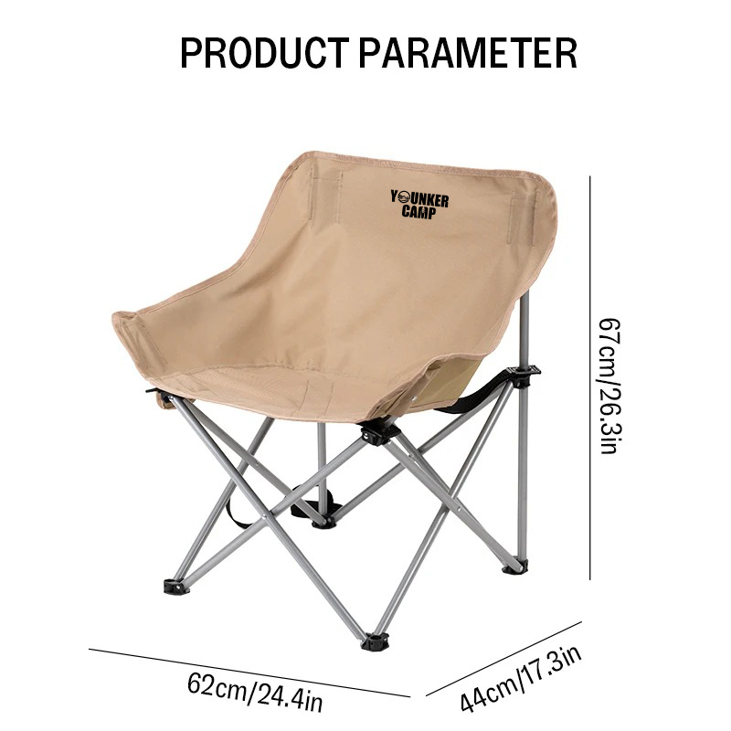 Portable Folding Camping Moon  - Outdoor Furniture Rocking Chair 评论和价格