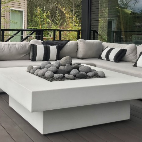 Outdoor Sofa Set Fire Pit Tabl - Outdoor Furniture And Fire Pit 评论和价格