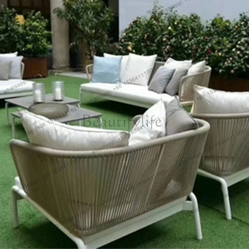 LJY Outdoor Backyard Garden Fu - Outdoor Furniture Upholstery 评论和价格