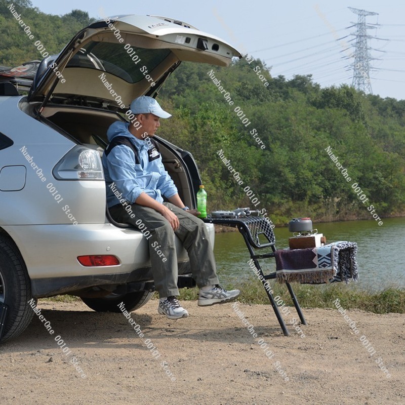 Outdoor Folding Ladder and Tab - Outdoor Furniture Table 评论和价格