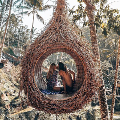 Swing outdoor Bali landscape h - Outdoor Furniture In Bali 评论和价格