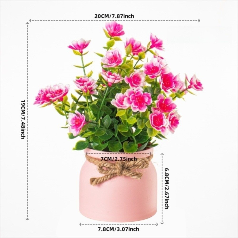 New Fake Potted Flowers Evergr - Outdoor Furniture Designer 评论和价格