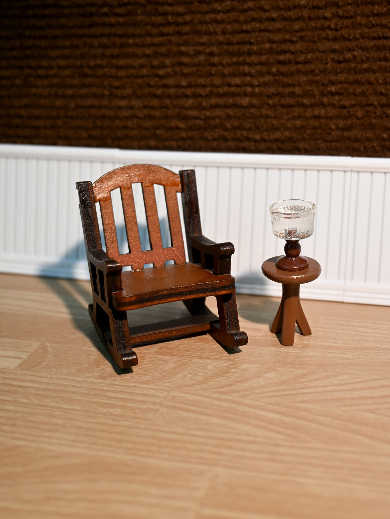 Miniature Rocking Chair, Minia - Bistro Table Set 评论和价格