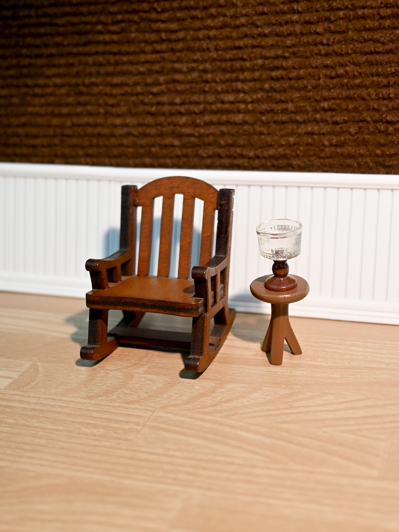 Miniature Rocking Chair, Minia - Bistro Table Set 评论和价格