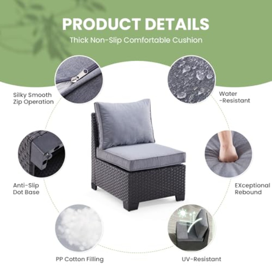 Outdoor patio furniture set: 7 - Outdoor Furniture One Piece 评论和价格