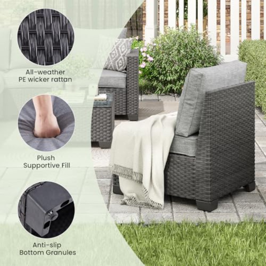 Outdoor patio furniture set: 7 - Outdoor Furniture One Piece 评论和价格