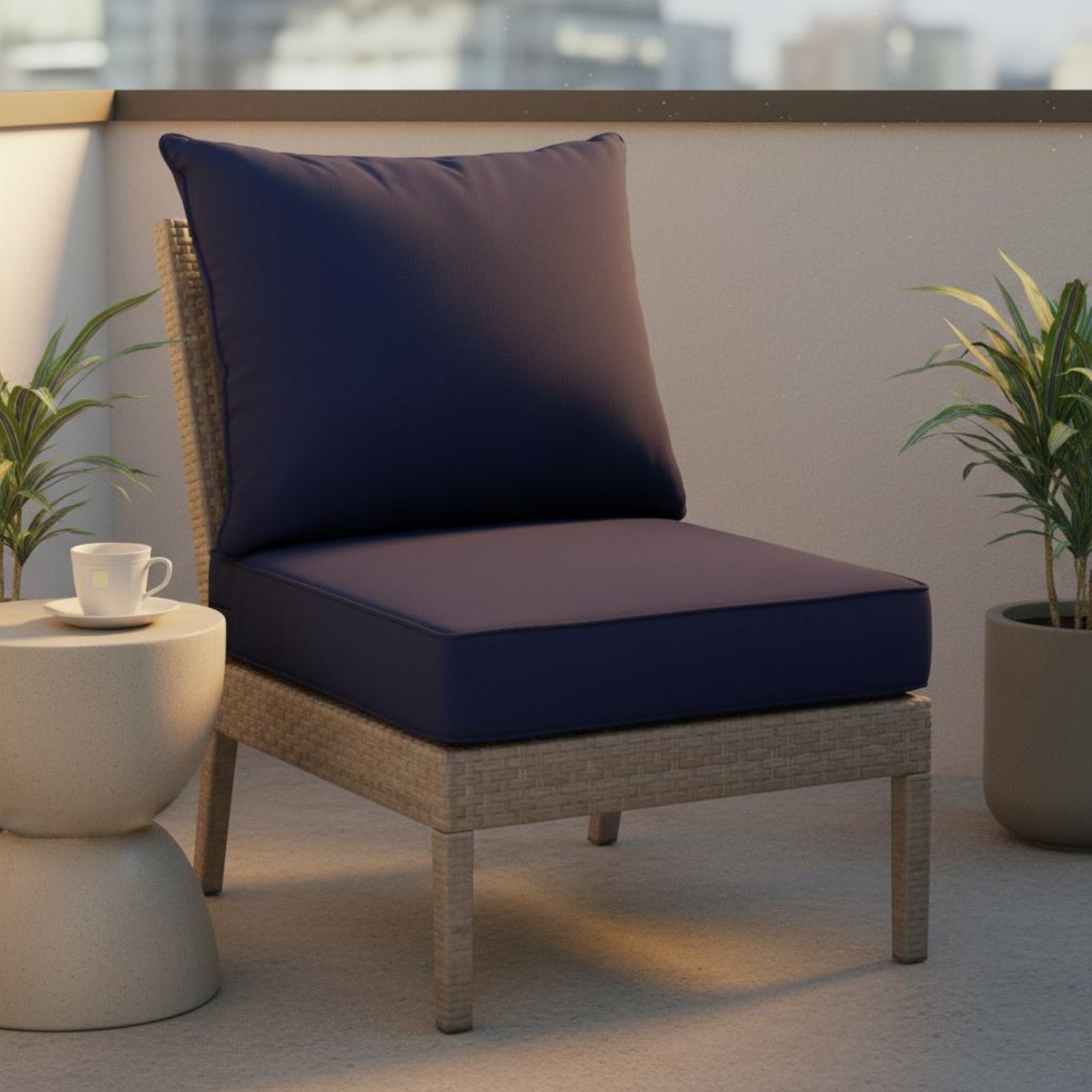 Patio Chair Pad Hidden Closure - Outdoor Furniture Patio 评论和价格